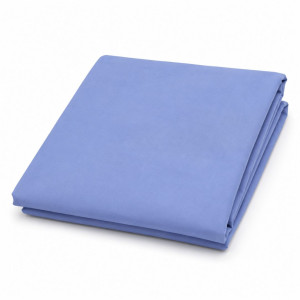 Sky Blue Plain Linen Fabric